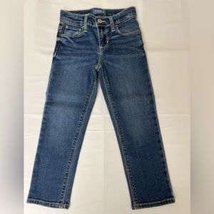 Old Navy Boys Karate Skinny Jeans Size 4T Adjustable Waist